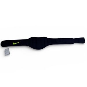 Nike Structured Weight Training Belt 2.0 Size X Large Black/Volt  42”-48” NEW